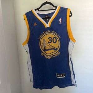 Real Steph Curry Golden State Warriors Jersey